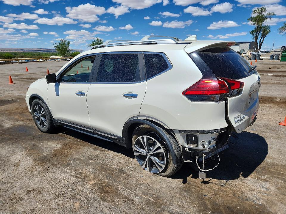 2017 Nissan Rogue VIN JN8AT2MV2HW014167 COPART salvage auction — REAR END, Nm - Cert Of Title-Salvage, sold $1,850 on 2026-07-30 (photo 2)