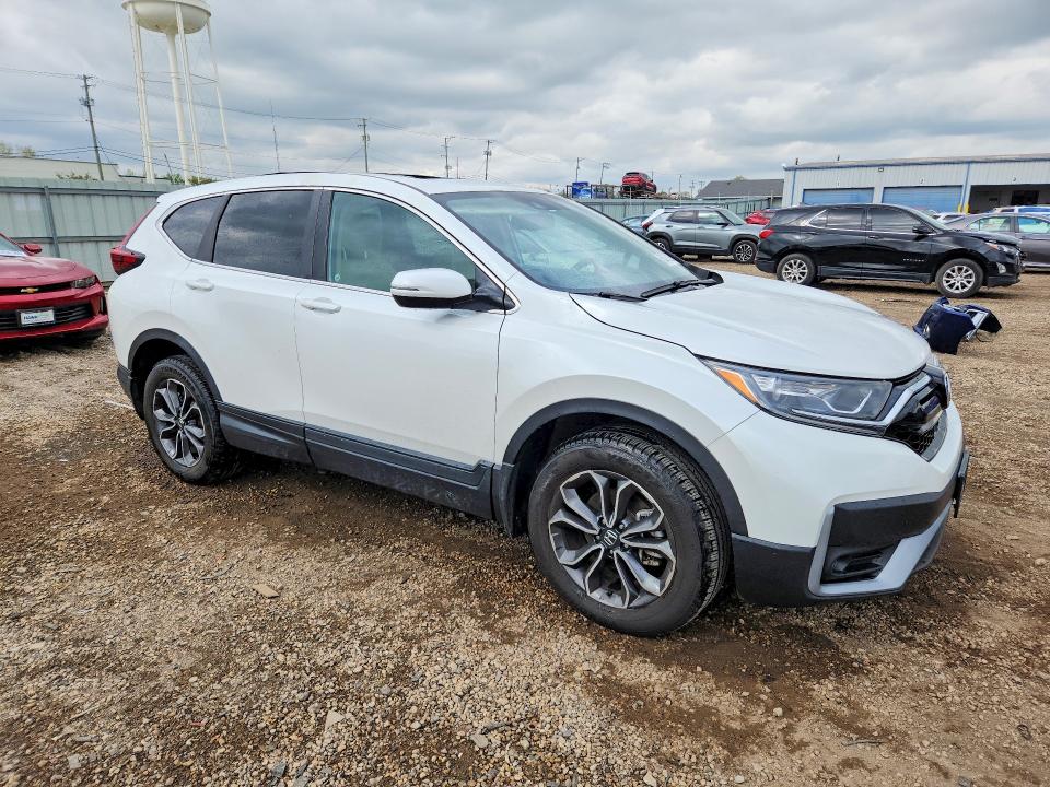 2021 Honda Cr-v VIN 5J6RW2H85ML005429 COPART salvage auction — HAIL, Il - Salvage Certificate, sold $13,300 on 2026-07-03 (photo 4)
