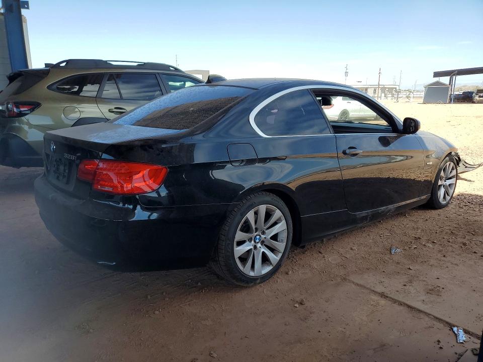 2011 BMW 3 series VIN WBAKE3C57BE441470 COPART salvage auction — FRONT END, AZ - CERT OF TITLE - SALVAGE, sold $925 on 2026-07-23 (photo 3)