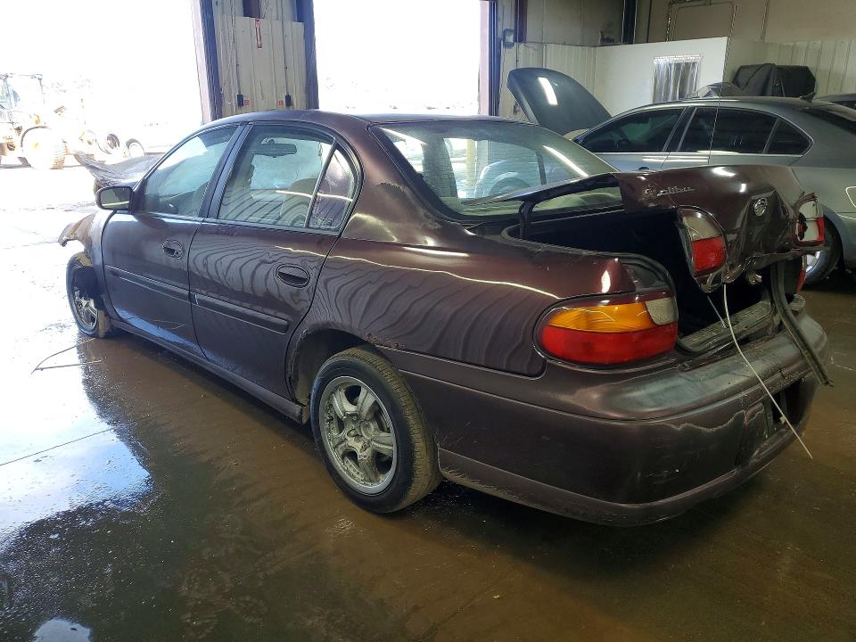 1998 Chevrolet VIN 1G1ND52M2WY159273 COPART salvage auction — ENGINE BURN, Il - Junking Cert Of A Vehicle, sold $275 on 2026-07-02 (photo 2)