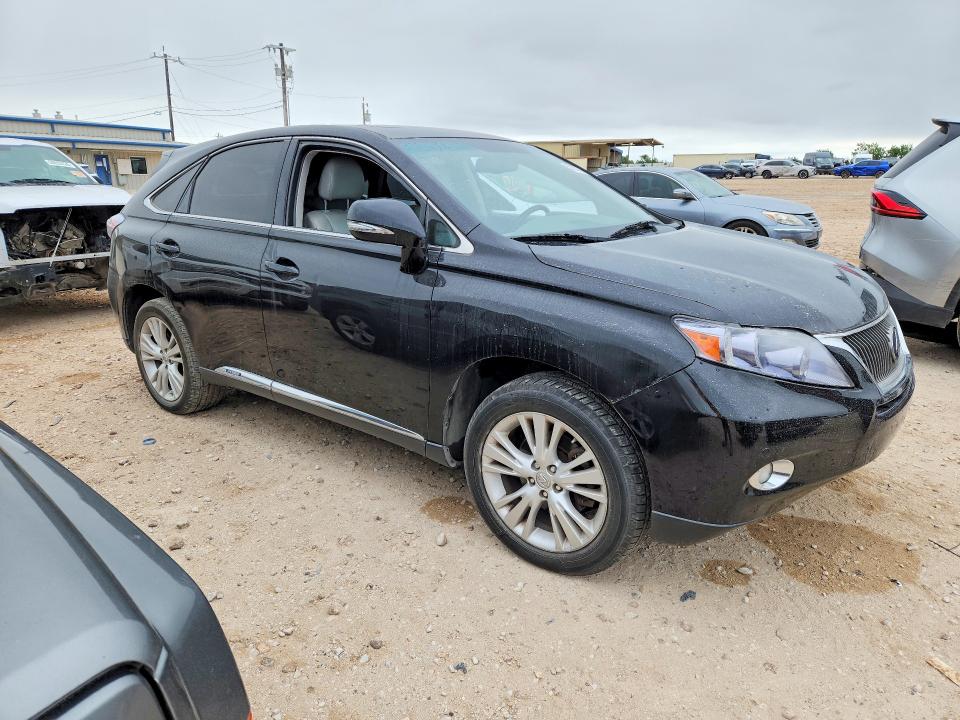 2012 Lexus Rx VIN JTJZB1BA7C2006350 COPART salvage auction — MINOR DENT/SCRATCHES, Tx - Certificate Of Title, sold $4,700 on 2026-07-09 (photo 4)