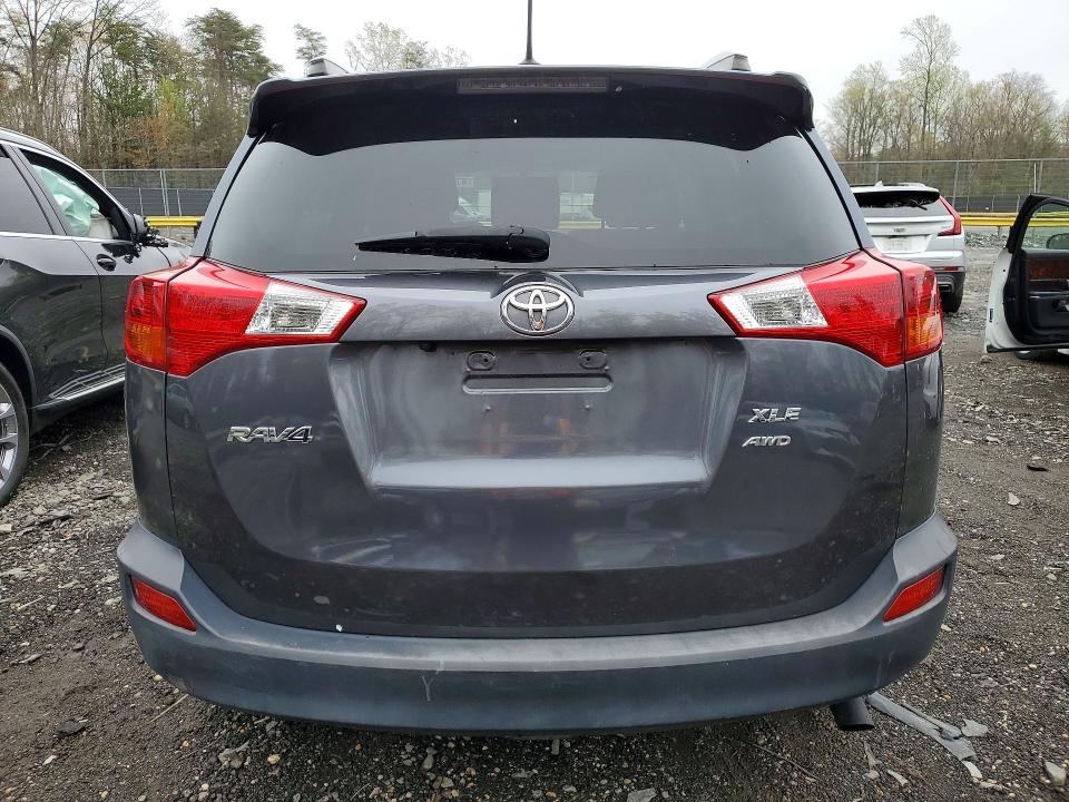 2015 Toyota Rav 4 VIN JTMRFREV6FD117744 COPART salvage auction — FRONT END, Md - Cert Of Salvage > 75% Damage, sold $4,550 on 2026-07-24 (photo 6)