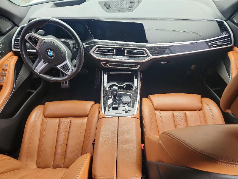 2021 BMW X7 VIN 5UXCX6C04M9F01774 COPART salvage auction — WATER/FLOOD, Nj - Cert Of Title-Salvage Flood, sold $23,600 on 2026-07-13 (photo 8)