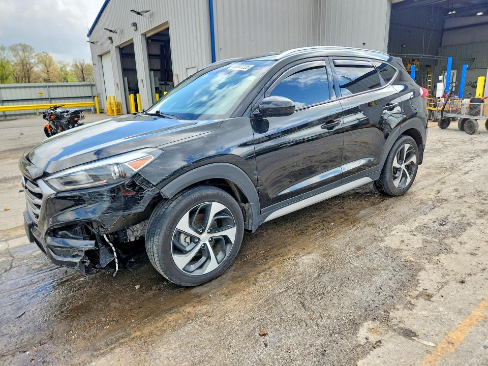 2018 Hyundai Tucson VIN KM8J3CA43JU695689 COPART salvage auction — FRONT END, Salvage Title, sold $250 on 2026-07-29 (photo 1)