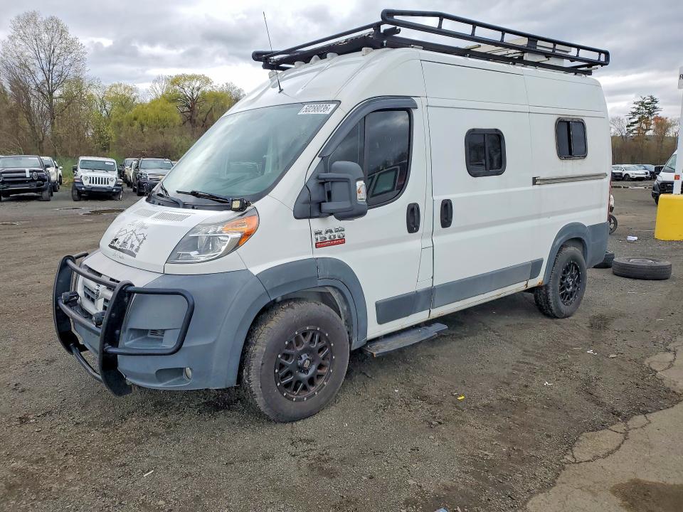 2014 Ram Promaster 1500 VIN 3C6TRVBG3EE117975 COPART salvage auction — REAR END, FL - CERTIFICATE OF TITLE, sold $4,850 on 2026-07-09 (photo 1)