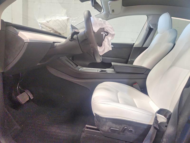 2023 Tesla Model y VIN 7SAYGDEE2PF610247 COPART salvage auction — FRONT END, Il - Salvage Certificate, sold $7,300 on 2026-07-29 (photo 7)