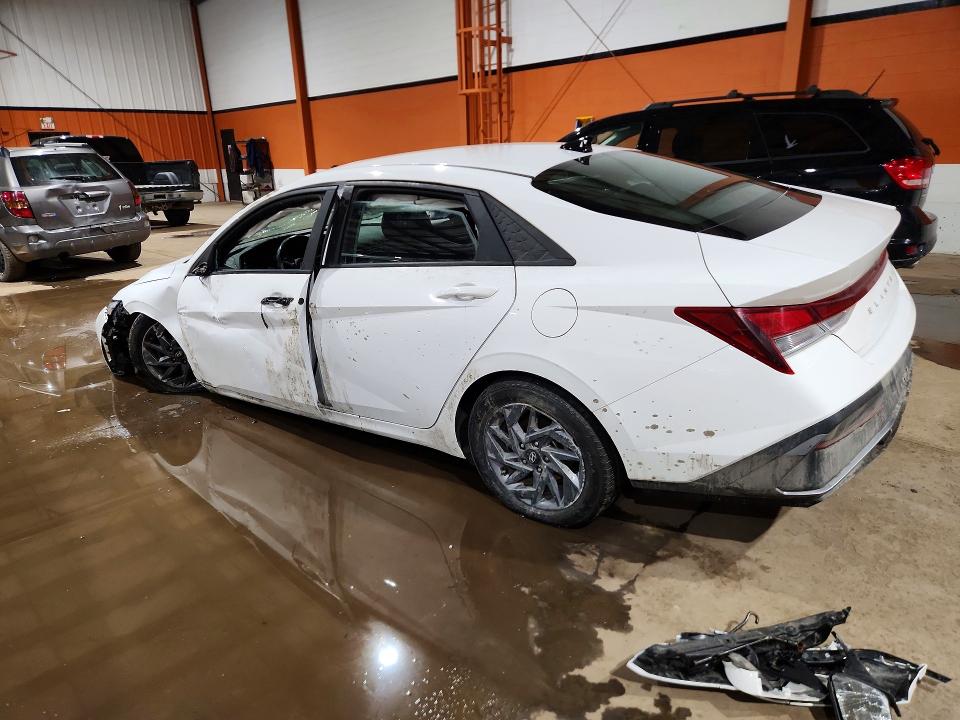 2024 Hyundai Elantra VIN KMHLM4DG7RU727170 COPART salvage auction — FRONT END, Ab - Bos - Nonrepairable, sold $525 on 2026-07-21 (photo 2)