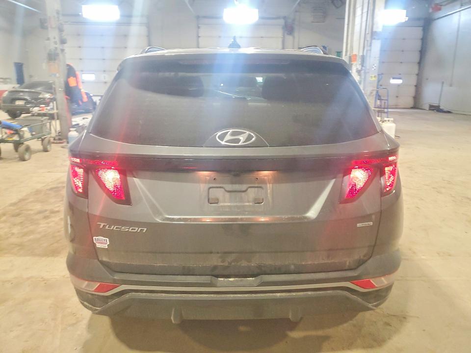 2024 Hyundai Tucson VIN KM8JBCDE2RU278776 COPART salvage auction — FRONT END, Ns - Salvage Title, sold $5,200 on 2026-07-16 (photo 6)