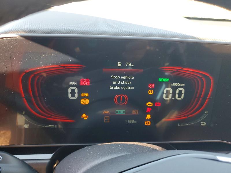 2025 Kia Niro VIN KNDCR3LE1S5260473 COPART salvage auction — FRONT END, Md - Cert Of Salvage-Parts Only, sold $175 on 2026-07-09 (photo 9)