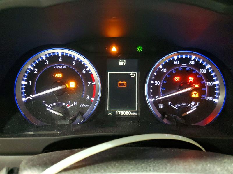 2016 Toyota VIN 5TDJKRFH1GS504077 COPART salvage auction — FRONT END, Mn - Cert Of Title-Salvage, sold $250 on 2026-07-21 (photo 9)
