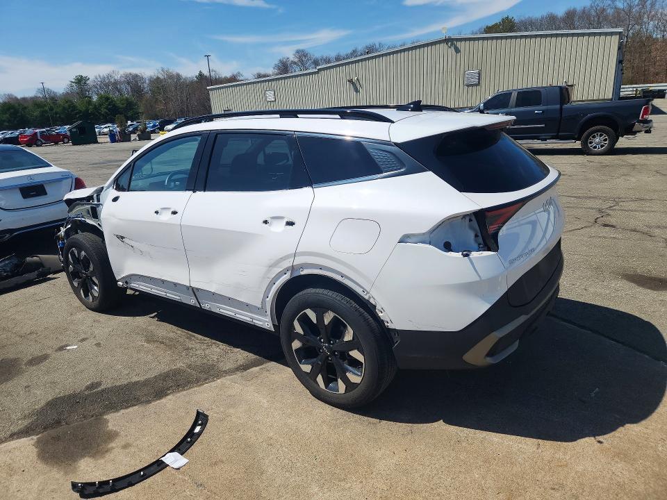 2024 Kia Sportage VIN 5XYK6CDF9RG202009 COPART salvage auction — FRONT END, RI - SALVAGE CERTIFICATE OF TITLE, sold $7,500 on 2026-07-02 (photo 2)