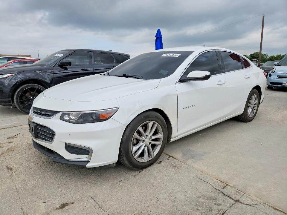 2018 Chevrolet Malibu VIN 1G1ZD5ST4JF213413 COPART salvage auction — FRONT END, Tx - Salvage Vehicle Title, sold $1,300 on 2026-07-02 (photo 1)