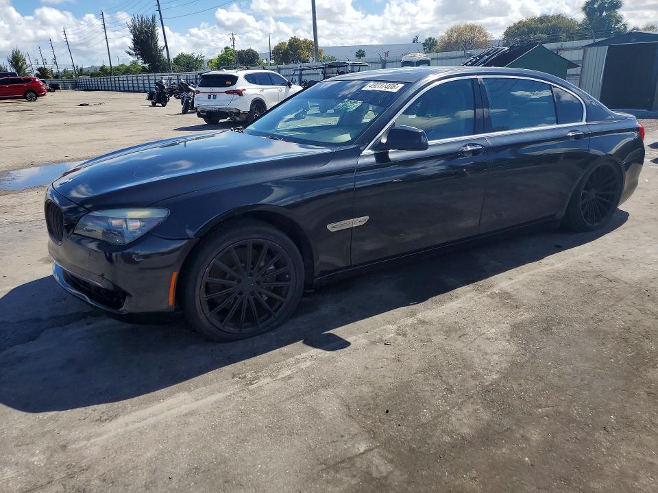 2012 BMW 7er VIN WBAKC8C57CC437645 COPART salvage auction — PARTIAL REPAIR, Fl - Cert Of Title-Rebuilt, sold $400 on 2026-07-15 (photo 1)