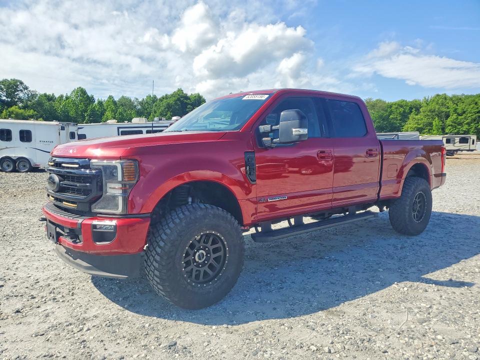 2022 Ford F-350 super duty VIN 1FT8W3BT9NEF47191 COPART salvage auction — MINOR DENT/SCRATCHES, Mt - Salvage Certificate Of A Vehic, sold $33,500 on 2026-07-13 (photo 1)