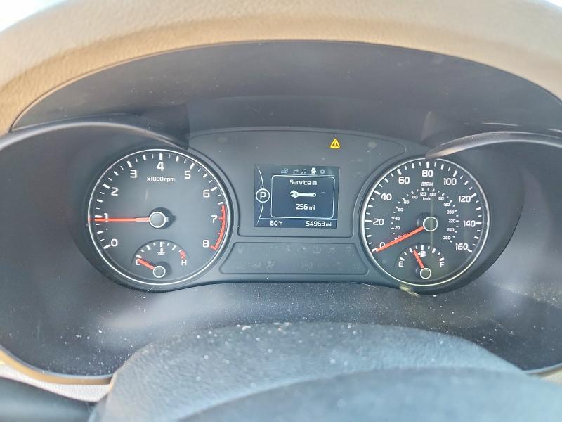 2016 Kia Optima VIN 5XXGU4L38GG091513 COPART salvage auction — FRONT END, Id - Salvage Certificate Of Title, sold $2,600 on 2026-07-27 (photo 9)