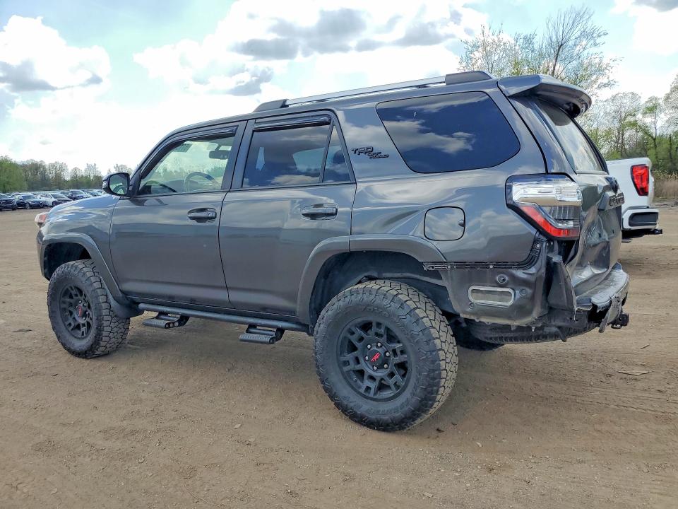 2018 Toyota 4runner VIN JTEBU5JR2J5603555 COPART salvage auction — REAR END, Oh - Cert Of Title-Salvage, sold $14,900 on 2026-07-02 (photo 2)
