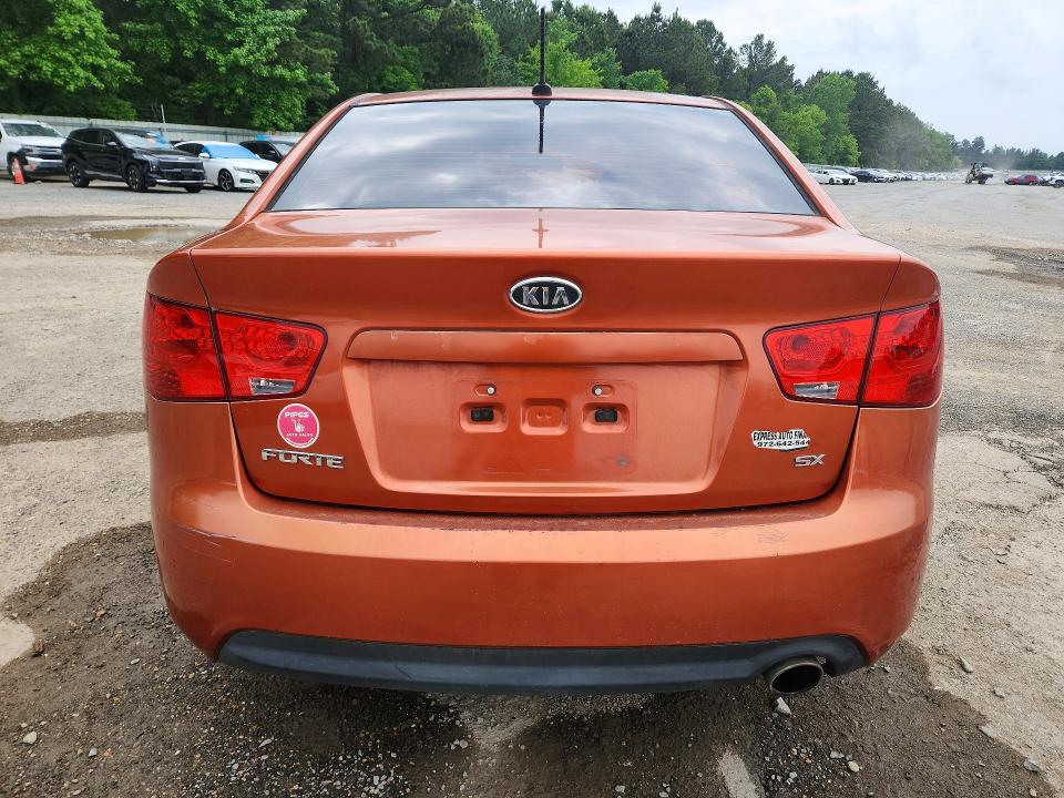 2010 Kia Forte VIN KNAFW4A33A5073602 COPART salvage auction — FRONT END, La - Cert Of Title-Salvage, sold $575 on 2026-07-16 (photo 6)