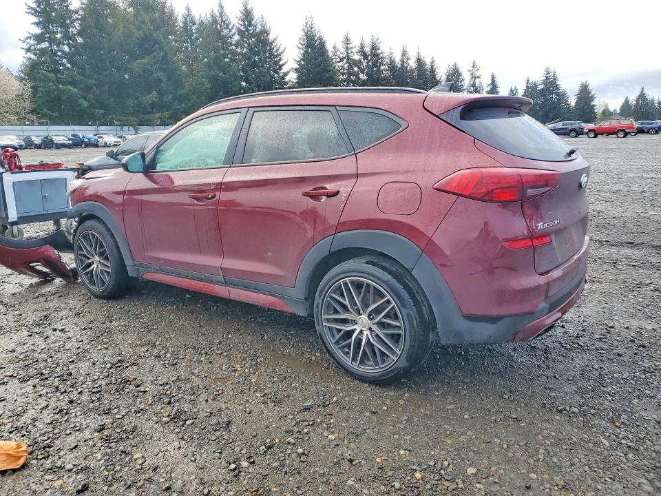 2019 Hyundai Tucson VIN KM8J3CAL3KU943707 COPART salvage auction — FRONT END, Wa - Bill Of Sale, sold $1,300 on 2026-07-10 (photo 2)