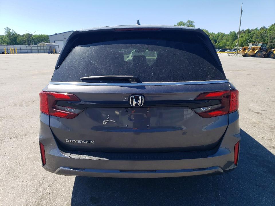 2025 Honda Odyssey VIN 5FNRL6H63SB089948 COPART salvage auction — FRONT END, Nc - Salvage Certificate Of Title, sold $6,000 on 2026-07-14 (photo 6)