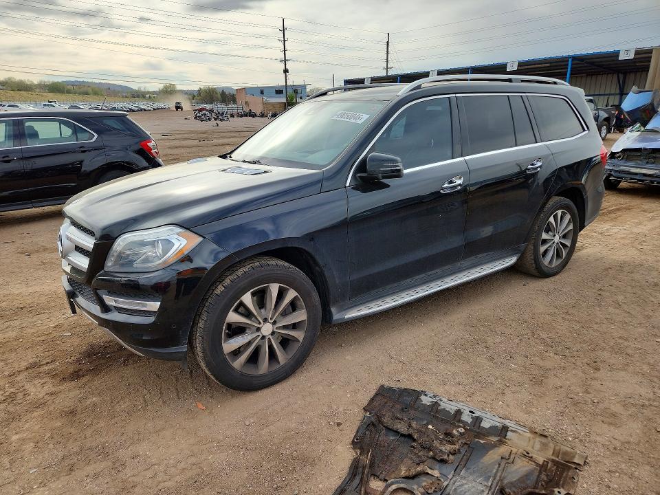 2013 Mercedes-benz Gl-klasse VIN 4JGDF7CE4DA255942 COPART salvage auction — NORMAL WEAR, Salvage Title, sold $750 on 2026-07-15 (photo 1)