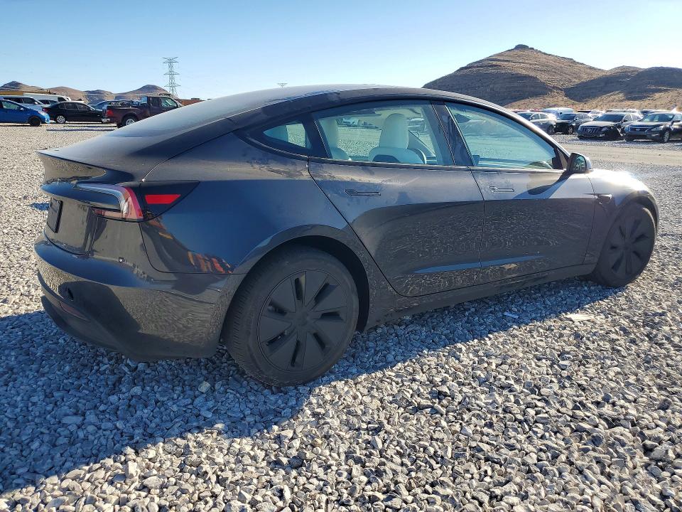 2024 Tesla Model 3 VIN 5YJ3E1EA1RF830717 COPART salvage auction — FRONT END, Nv - Salvage Title, sold $13,100 on 2026-07-22 (photo 3)