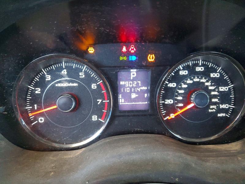 2014 Subaru Forester VIN JF2SJAMC3EH433760 COPART salvage auction — ROLLOVER, Az - Cert Of Title - Salvage, sold $1,050 on 2026-07-02 (photo 9)