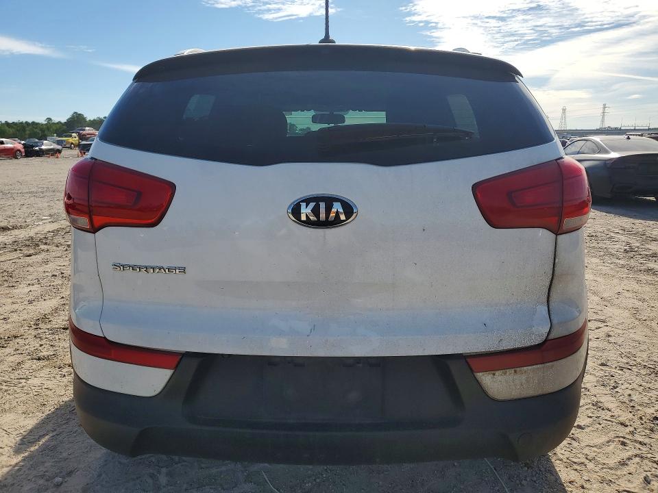 2016 Kia Sportage VIN KNDPB3AC4G7853814 COPART salvage auction — UNDERCARRIAGE, Tx - Salvage Vehicle Title, sold $1,800 on 2026-07-07 (photo 6)