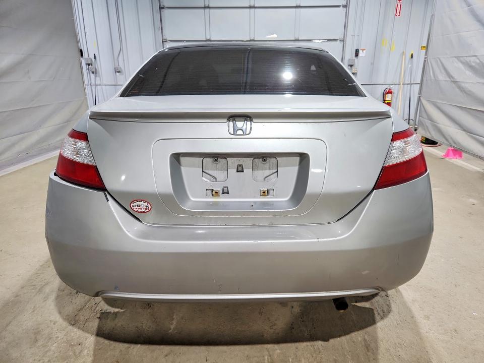 2007 Honda Civic VIN 2HGFG12887H579308 COPART salvage auction — REAR END, NH - CERT OF TITLE-SALVAGE, sold $250 on 2026-07-02 (photo 6)