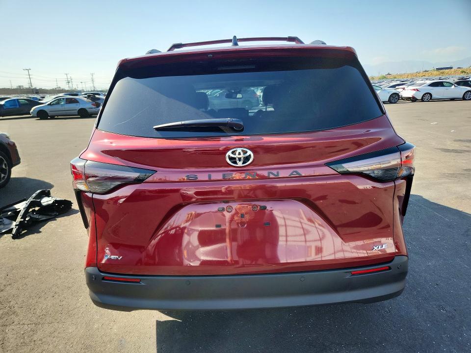 2026 Toyota VIN 5TDYRKEC1TS304060 COPART salvage auction — FRONT END, Salvage Title, sold $15,200 on 2026-07-13 (photo 6)