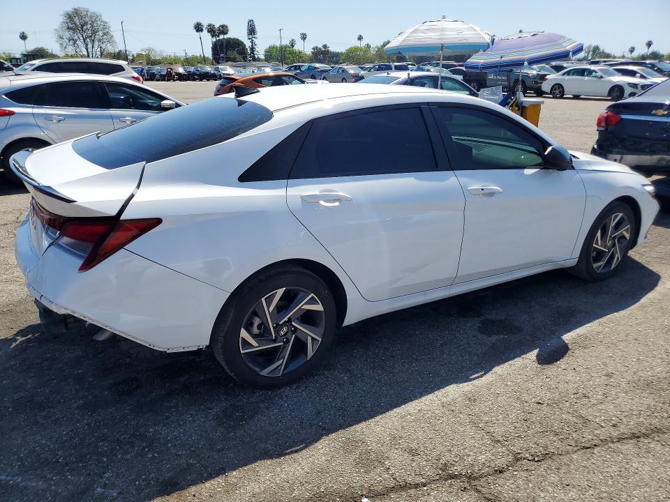 2025 Hyundai VIN KMHLM4DGXSU037418 COPART salvage auction — REAR END, Ca - Salvage Certificate, sold $6,300 on 2026-07-10 (photo 3)