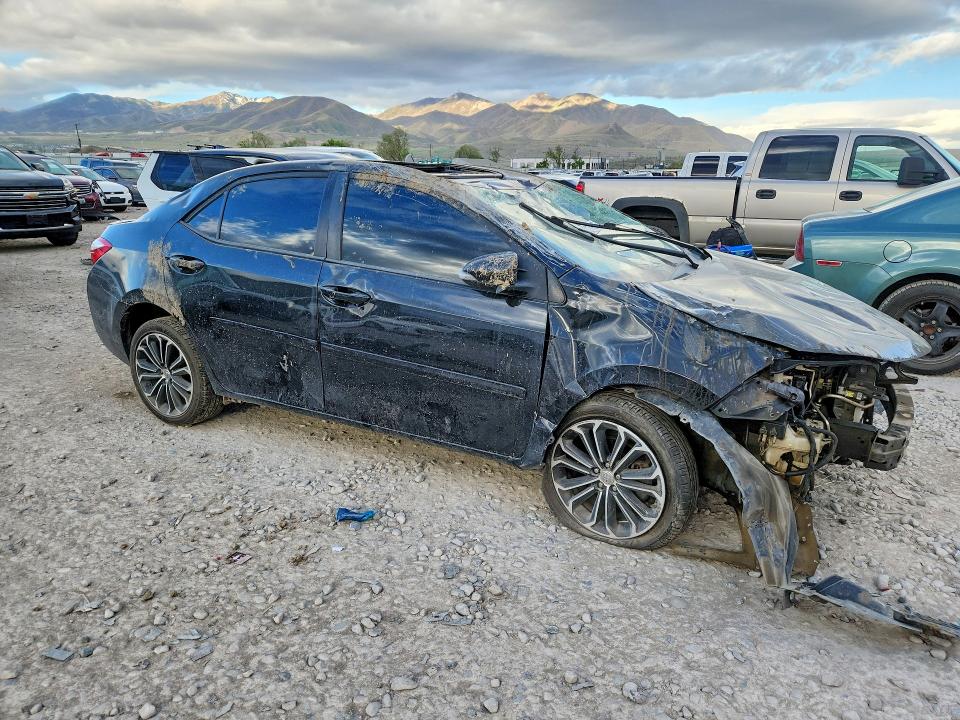 2015 Toyota Corolla VIN 5YFBURHE8FP219840 COPART salvage auction — UNDERCARRIAGE, Wv - Salvage Certificate, sold $925 on 2026-07-24 (photo 4)