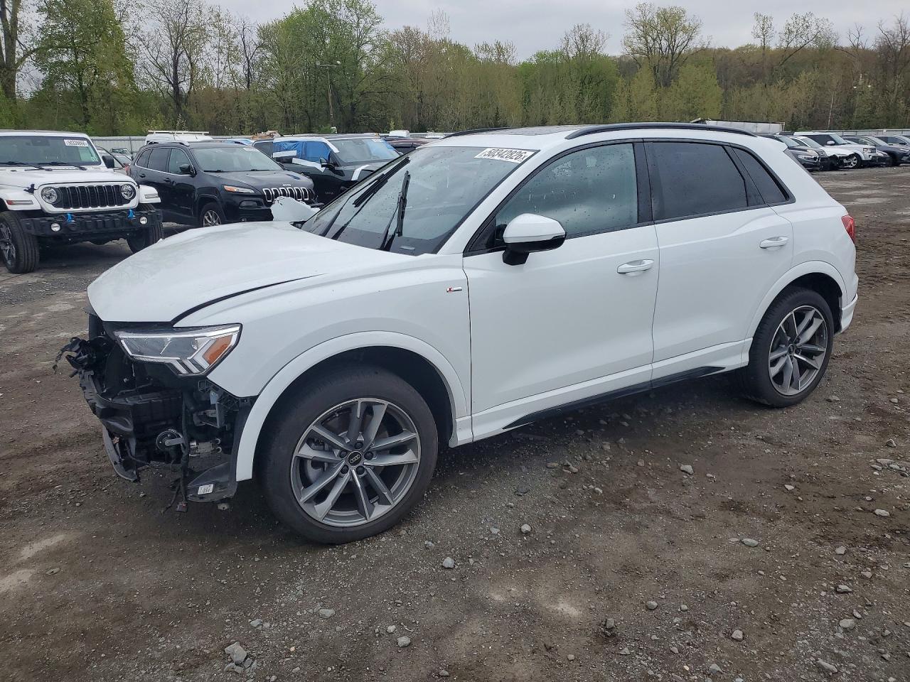2024 Audi Q3 VIN WA1EECF30R1085854 — COPART salvage auction photo