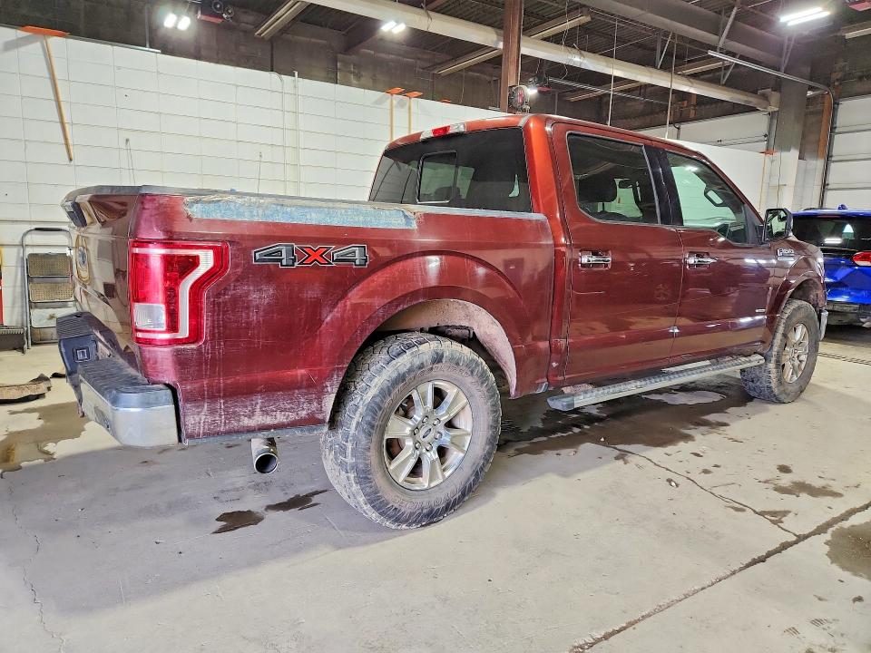 2016 Ford F-150 VIN 1FTEW1EP6GKF11839 COPART salvage auction — FRONT END, Va - Certificate Of Title, sold $4,350 on 2026-07-02 (photo 3)