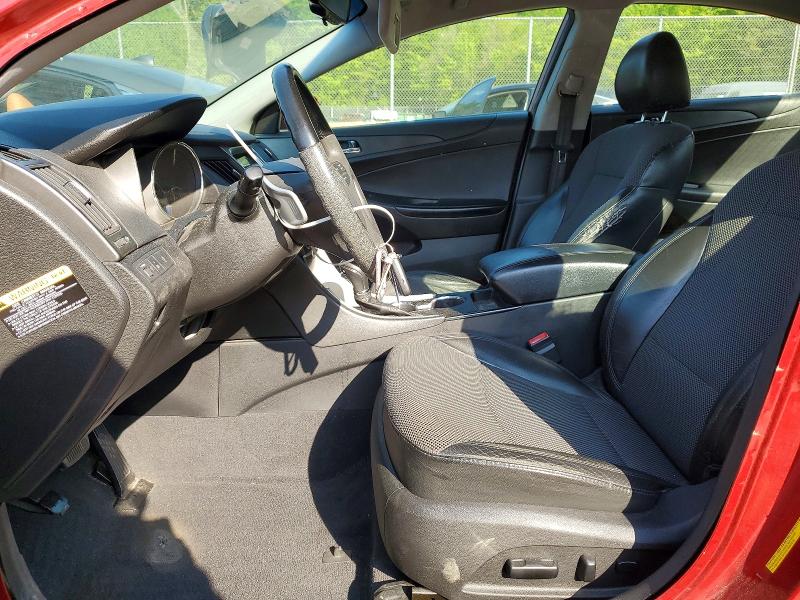 2012 Hyundai Sonata VIN 5NPEC4AC9CH384672 COPART salvage auction — FRONT END, Md - Cert Of Salvage < 75% Damage, sold $650 on 2026-07-24 (photo 7)