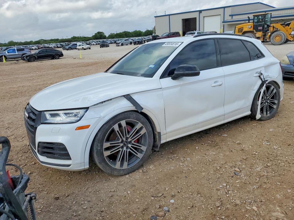2019 Audi Sq5 VIN WA1B4AFY5K2040396 COPART salvage auction — REAR END, Tx - Certificate Of Title, sold $8,900 on 2026-07-30 (photo 1)