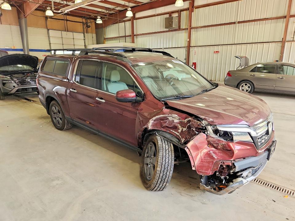 2020 Honda Ridgeline VIN 5FPYK3F7XLB003455 COPART salvage auction — FRONT END, Va - Cert Of Title - Salvage, sold $7,600 on 2026-08-14 (photo 4)