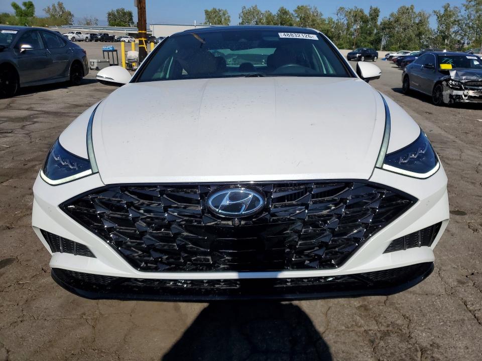 2021 Hyundai Sonata VIN 5NPEH4J26MH080838 COPART salvage auction — SIDE, CA - SALVAGE CERTIFICATE, sold $4,200 on 2026-07-30 (photo 5)