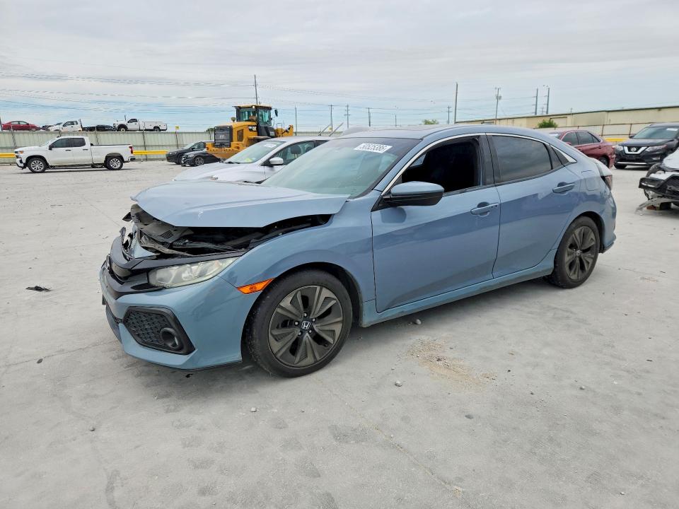 2017 Honda VIN SHHFK7H54HU221142 COPART salvage auction — FRONT END, Tx - Salvage Vehicle Title, sold $3,500 on 2026-07-28 (photo 1)