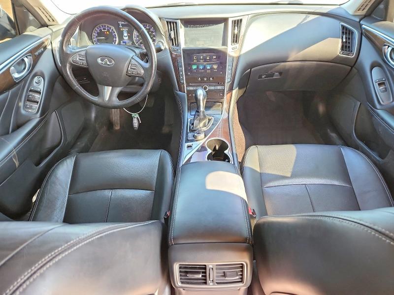 2016 Infiniti Q50 VIN JN1EV7AR5GM346628 COPART salvage auction — VANDALISM, IL - SALVAGE CERTIFICATE, sold $7,200 on 2026-07-29 (photo 8)