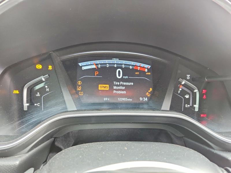 2019 Honda Cr-v VIN 7FARW2H80KE032225 COPART salvage auction — FRONT END, Ar - Cert Of Title-Salvage, sold $4,000 on 2026-07-27 (photo 9)