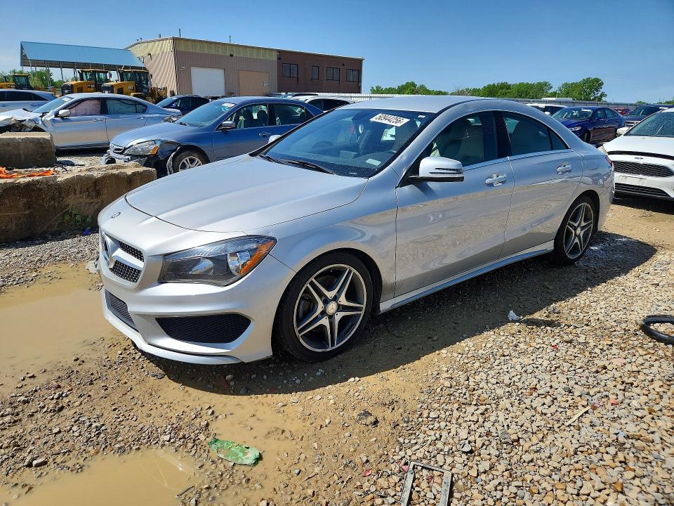 2014 Mercedes-benz Cla-klasse VIN WDDSJ4EBXEN066711 COPART salvage auction — HAIL, Id - Salvage Certificate Of Title, sold $3,050 on 2026-07-07 (photo 1)
