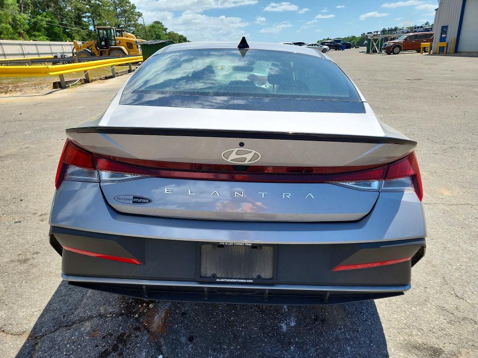 2025 Hyundai Elantra VIN KMHLM4DG2SU948617 COPART salvage auction — FRONT END, Salvage Title, sold $2,900 on 2026-07-20 (photo 6)