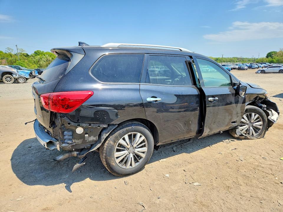 2020 Nissan Pathfinder VIN 5N1DR2AM2LC641296 COPART salvage auction — FRONT END, Md - Cert Of Salvage > 75% Damage, sold $2,200 on 2026-07-02 (photo 3)