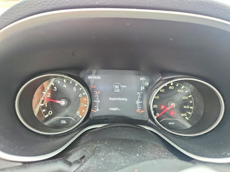 2017 Jeep Compass VIN 3C4NJDCB2HT635369 COPART salvage auction — FRONT END, Il - Salvage Certificate, sold $3,250 on 2026-07-03 (photo 9)