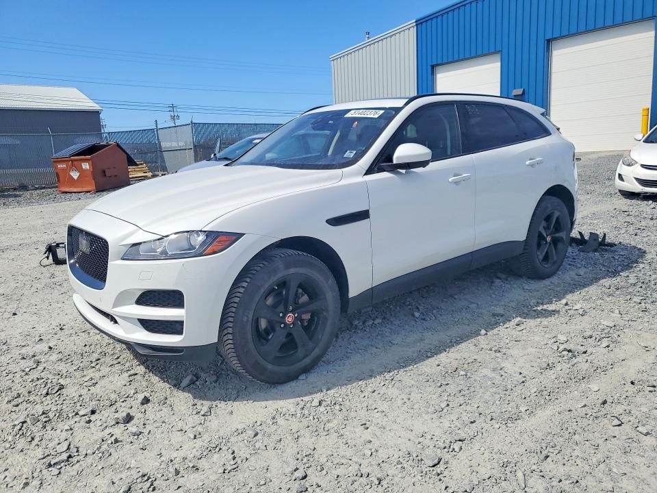 2020 Jaguar F-pace VIN SADCK2FX9LA644445 COPART salvage auction — REAR END, Salvage Title, sold $9,300 on 2026-08-27 (photo 1)
