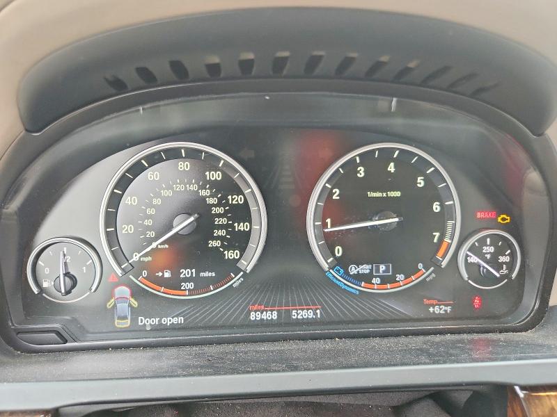 2013 BMW VIN WBAYE8C57DDE22260 COPART salvage auction — FRONT END, Tx - Salvage Cert-Manufacturer Buyb, sold $2,050 on 2026-07-02 (photo 9)