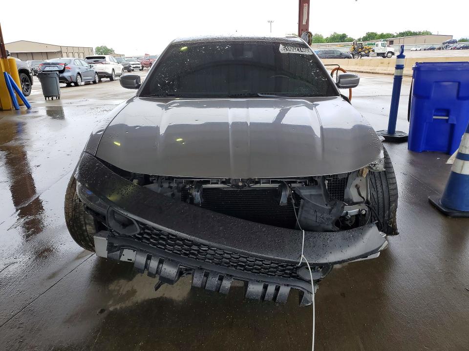 2018 Dodge Charger VIN 2C3CDXCT4JH133815 COPART salvage auction — FRONT END, Tx - Certificate Of Title, sold $1,500 on 2026-07-02 (photo 5)
