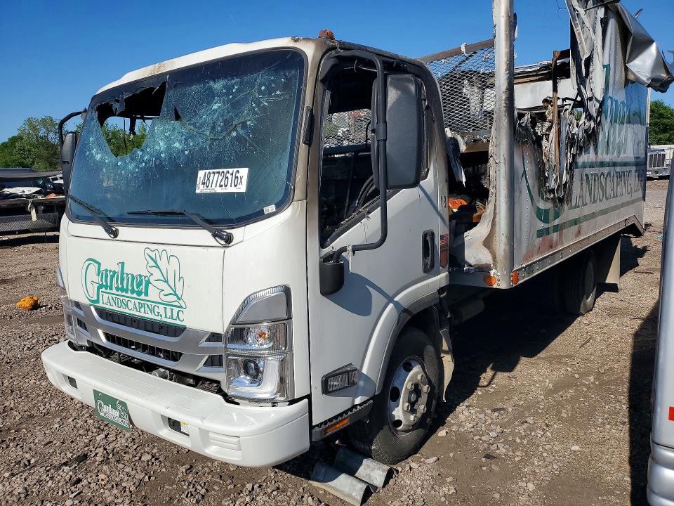 2025 Isuzu Npr VIN 54DB4W1D5SS209058 COPART salvage auction — BURN, Al - Cert Of Title-Parts Only Salvg, sold $2,050 on 2026-07-28 (photo 1)