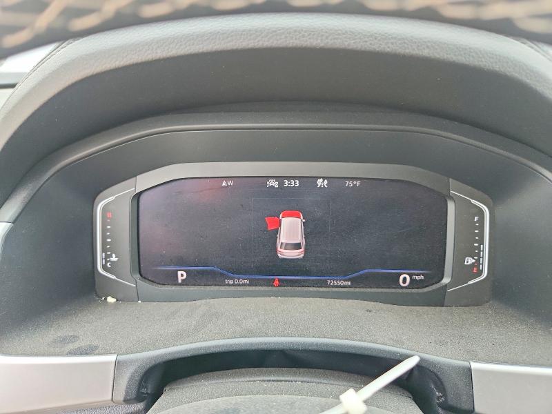 2023 Volkswagen Atlas VIN 1V2HR2CA8PC528451 COPART salvage auction — HAIL, Ks - Cert Of Title-Salvage, sold $9,700 on 2026-07-02 (photo 9)