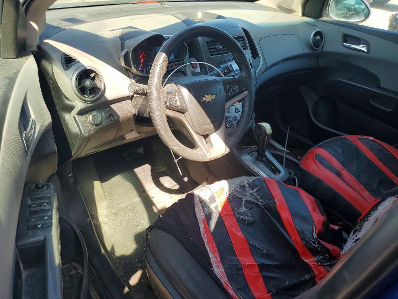 2013 Chevrolet SONIC VIN 1G1JC6SH7D4136120 COPART salvage auction — FRONT END, Ca - Dis/Dlr/Exp Only Clean Title (P), sold $300 on 2026-07-08 (photo 8)